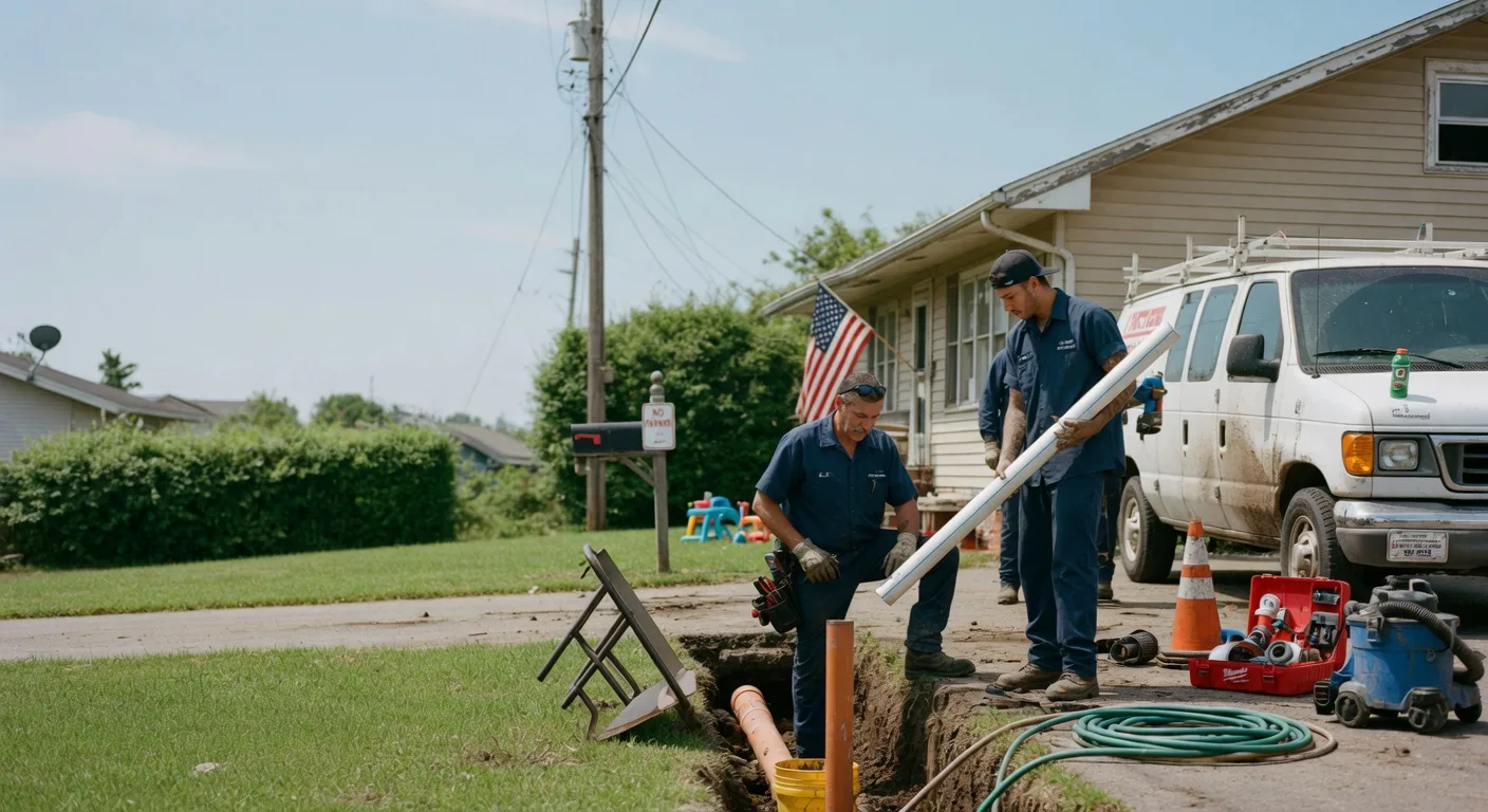 Sewer Line Inspection in Tishomingo, OK